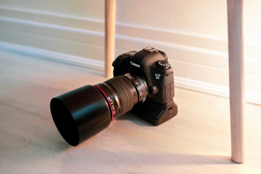 Equipo fotográfico para inmobiliarias