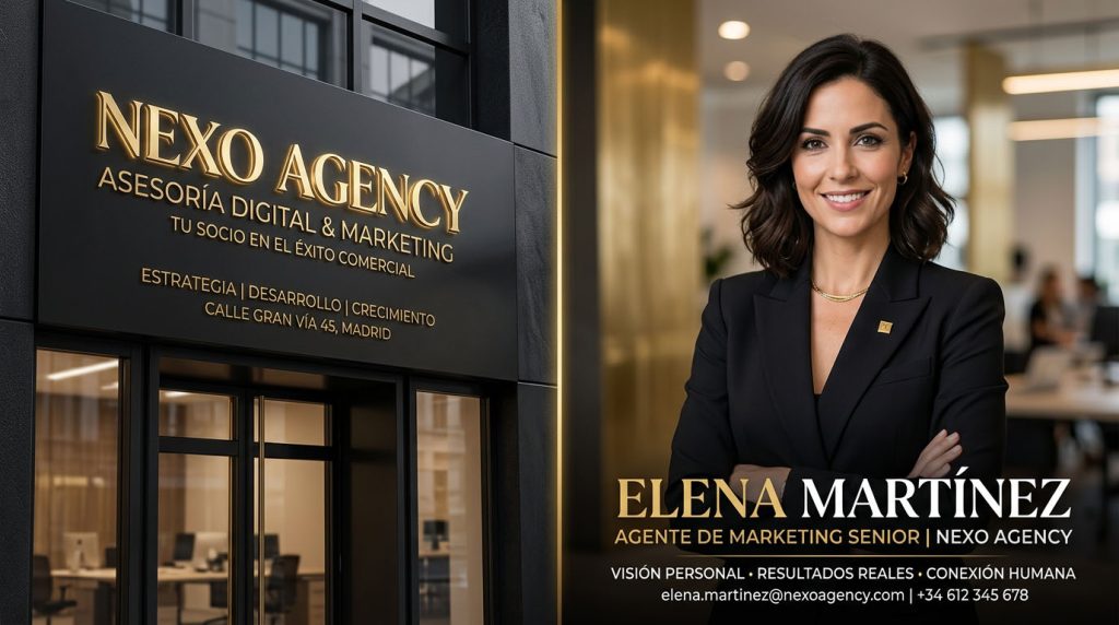 Sesión de retrato profesional de un agente inmobiliario con iluminación de estudio para conseguir la mejor foto de perfil